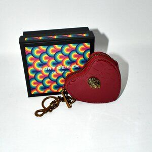 Kurt Geiger London Kensington heart charm in Red #4061050409 NWT
